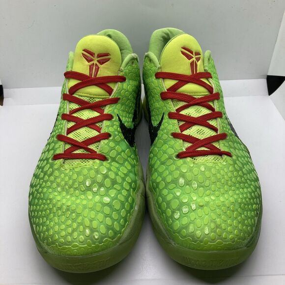 Nike Zoom Kobe 6 Protro Grinch Green Reverse Mens 9.5 Shoes Sneakers CW2190 300 main image 7